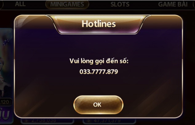 Vui lòng liên hệ bộ phận hỗ trợ của Nohu90 - Nohu90